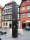 Schmalkalden Wettersäule Lutherplatz mit Nebelanlage Schmalkalden Wettersäule Lutherplatz mit Nebelanlage
